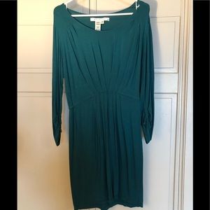 Max Studio medium teal green dress.